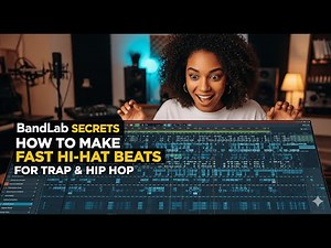 BandLab Secrets - How to Make Fast Hi-Hat Beats for Trap & Hip Hop