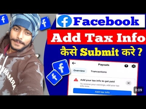 Add Your Tax Info To Get Paid Facebook | Facebook Tax Information Setup | Facebook Tax Information