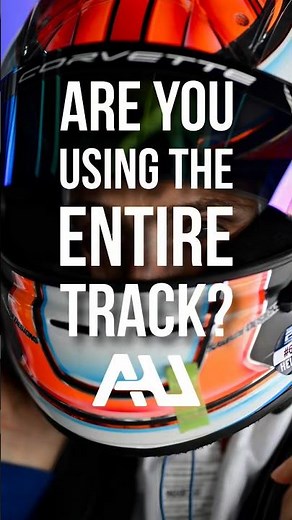 How to take corners fast in a car: Use the whole track