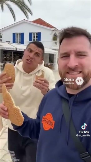 Ο Messi και ο Ronaldo τρωνε λαχανα