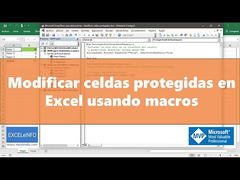Modify protected cells in Excel using macros