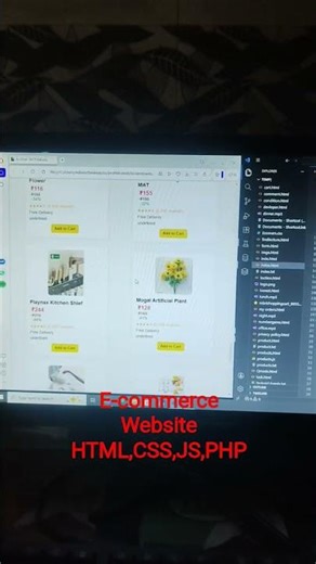 Meesho Clone Website Banaya | Full Coding + Live Demo | HTML CSS JS Project 2026 👍🛍️