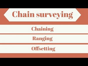 Chain surveying | Types of chain | Surveying