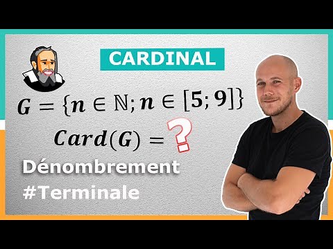Donner le CARDINAL d'un Ensemble - Exercice Corrigé - Terminale