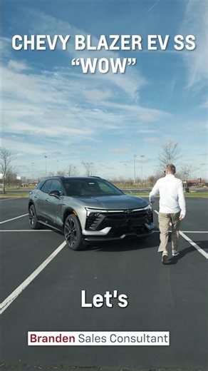 ELCO Chevrolet Blazer EV SS Hidden Feature - Wide Open Watts