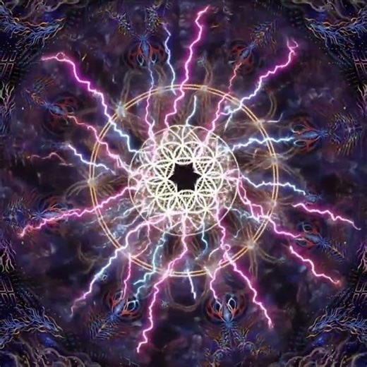 Psychedelic Mandala Infinity Loop 🌀 Hypnotic Sacred Geometry