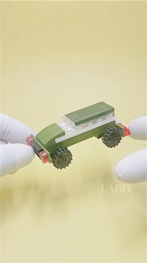 Military Style LEGO Truck – Easy Build! 🪖💪 #lego #shorts