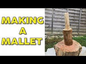 Making a mallet - Billhook & Knife skills - Forest School