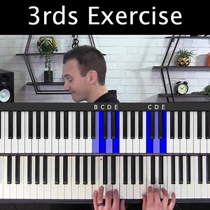 2.1K views · 135 reactions | Wanna master your 3rds? Try this!   You can learn more exercises here: https://loom.ly/du5dB3E #piano #pianolesson #pianowithjonny #jonnymay #easypiano #pianotip #jazzpiano | Piano With Jonny | Facebook