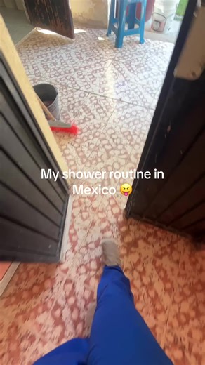 aye at least we getting hot water one way or another #mexico #gto | showering in mexico