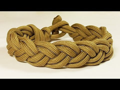 Paracord Bracelet: "Turk's Head Style Sailor's Knot Bracelet"
