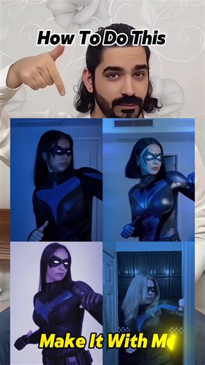 Nightwing AI Transition Tutorial: Create Your Own Video Effect