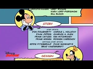 Créditos Mickey, Donald y Goofy: Los Tres Mosqueteros en Disney Junior - (16/10/23)