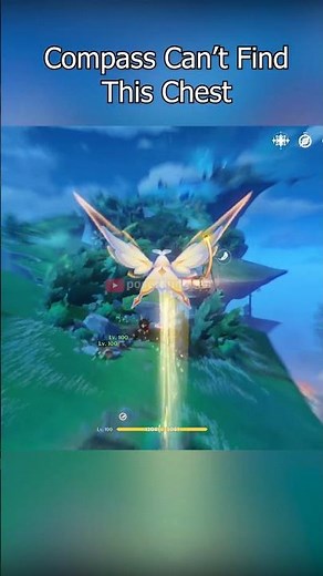 This chest doesn’t show up on compass