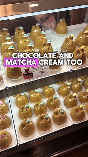 Tokyo has lots of unique cafe but I can't resist this Totoro cream puff! Shirohige no cafe