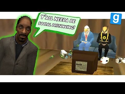 SOCIAL DISTANCING with VANOSS, WILDCAT, TERRORISER & MOO! (Gmod Deathrun Funny Moments)