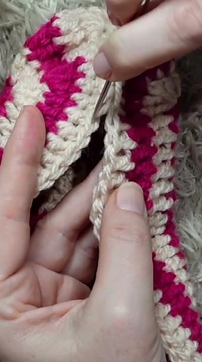 Sew crochet house slipper for beginner #crochet #crochetutorial #crochetslipper #crochetbeginner