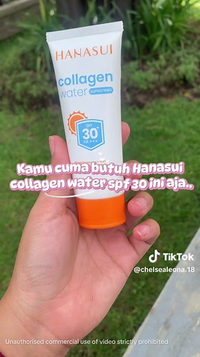 Hanasui Collagen Water Sunscreen Review