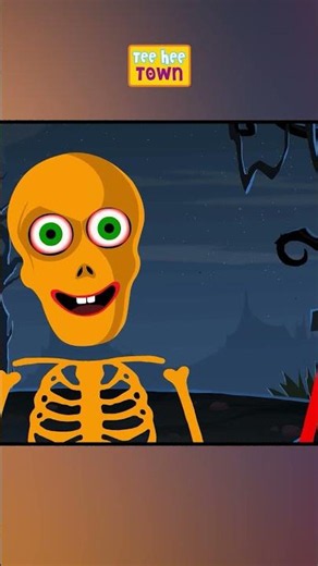 Len And Mini Dancing With Skeletons #shorts #halloween #teeheetown