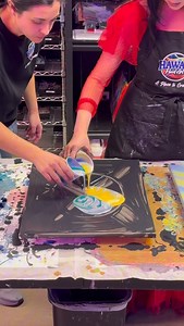 4.8K views · 23 reactions | We offer fluid art classes where you and...