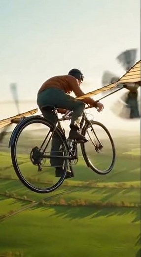 Pedal Bicycle Flying Machine – Incredible DIY Airbike Takes Flight!