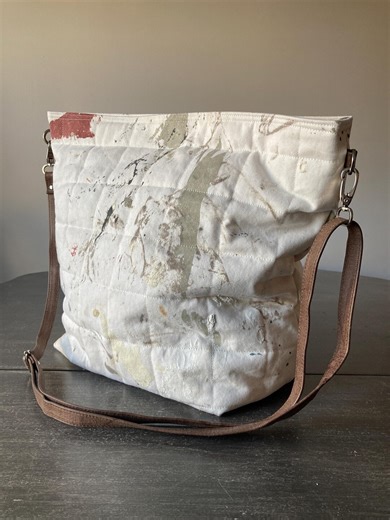 Paint Splatter Cross Body Bag, Canvas Bag, Quilted Bag - Etsy
