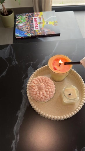 Mon activité fav 🌸🤩 faire fondre des fondants parfumés ou des bougies