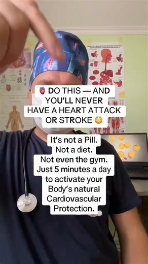 Do this and you will never have a heart attack or stroke.