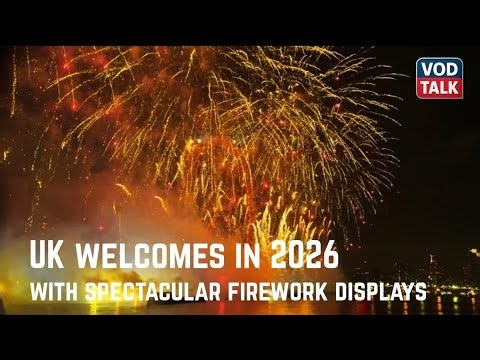 UK welcomes in 2026 with spectacular firework displays