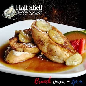 Join us for a ✨dynamite✨ brunch! 🎆 Brunch Menu Available 11a.m. - 2p.m. Dinner Menu Available All Day 🎆 $3 Mimosas & Poinsettias 🎆 $4 Half Shell Marys | Half Shell Oyster House