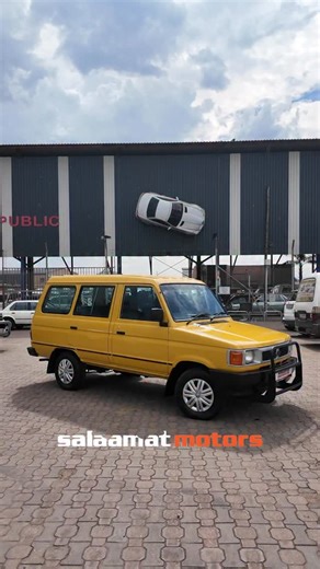 A South African legend reborn 🇿🇦✨ The 1997 Toyota Venture 2Y — simple, strong, and unmistakably iconic. With timeless reliability and that classic family charm, this one’s more than transport — it’s nostalgia on wheels 🚐💛 1997 Toyota Venture 2Y 1800 Price: R 149,000 Cash/EFT deals only, no finance on all vehicles. 📍 2 Steyr Street, Corner Main Reef Road, Randfontein, Gauteng WhatsApp Only: 082 867 7736 www.salaamatmotors.co.za ° All our vehicles are VAT inclusive, free export clearance for 