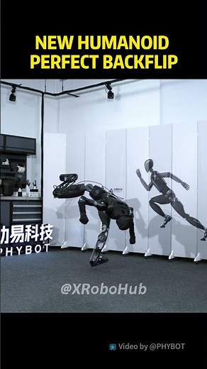 🤖#PHYBOT Nails a Human-Level Flip — China’s New Beast Says “Strongest Ever”! #humanoid #robot #ai