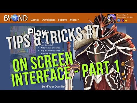 Tips & Tricks #7: On Screen Interface - Part 1