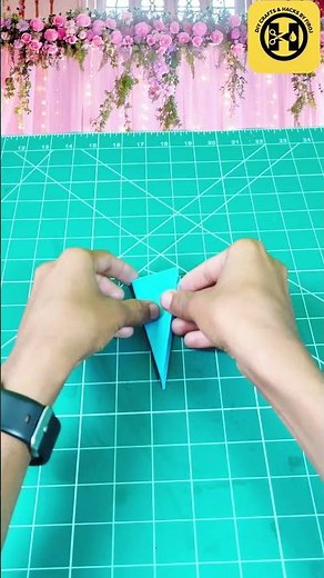 How to Make a 3D Paper Star ⭐️ | Easy Origami Star Tutorial | DIY Room Decor & Christmas Crafts
