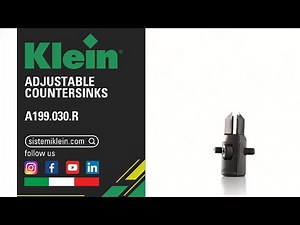 Adjustable Countersinks – Setup and How to use like a Professional by Klein