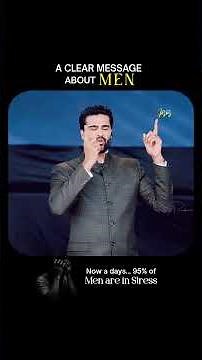 Men are Judged Easily 🥲... A clear message about MEN #rajprakashpaul #jessypaul #youthmessage