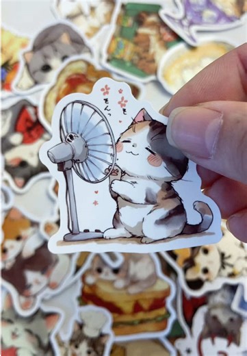 Adorable Cat Stickers for Every Occasion