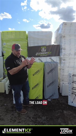 Element ICF® is an innovative Hybrid Insulated Concrete Form (ICF) system offering an ingenious lineup of interchangeable preformed and site-assembled blocks. #ElementICF #ConstructionSolutions #insulatedconcreteforms #constructionmaterials #ICF #BuildingBetter #constructionsite #construction | Logix Brands - Element ICF, HALO & Heat-Sheet