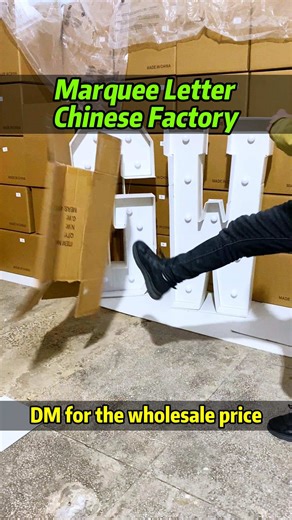 Renting out cardboard letters? One rainy day = Business Ruined! ❌⛈️ Stop wasting money on disposables. My Hollow Board marquee letters are built for the real world: ✅ 100% Waterproof & Sunproof ✅ Unbreakable & Heavy Duty ✅ Patented Foldable Design (Save 60% on shipping!) Direct factory wholesale price. 📦✨ Comment