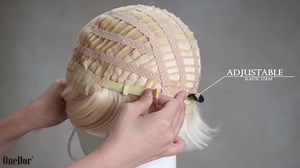 Onedor 10" Short Straight Hair Flapper Cosplay Costume Bob Wig (Black)