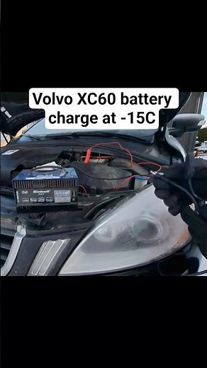 Volvo XC60 battery charge at -15C