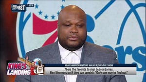 2.6M views · 7.8K reactions | "If I was LeBron James, I'm going to Boston... Do what Kevin Durant did, go join the best." — Antoine Walker | First Things First on FS1 | Facebook