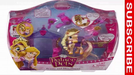 Disney Princess Palace Pets Beauty and Bliss Playset - Rapunzel (Pony) Blondie