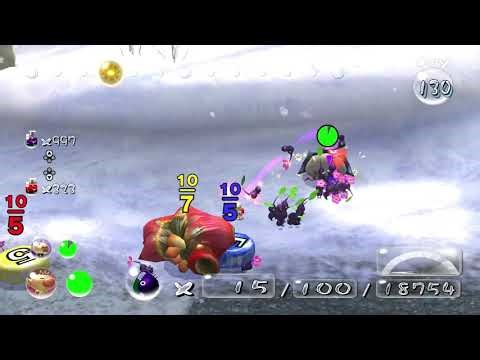 Playing Pikmin Everyday Until Reggie Fils-Aime Turns Into A Purple Pikmin Day 897 Pikmin 2HD Day 130
