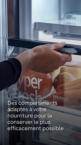 7.8K views · 21 reactions | La technologie iSensoric au service de vos aliments 勒 Une technologie innovante développée par Siemens qui permet de détecter toutes les variations de température afin de garantir une fraîcheur optimale de vos aliments et donc une meilleure conservation. Découvrez le futur de la conservation : https://loom.ly/V8LGs7g #siemenshome #appareilsconnectes #domotique | Siemens Home | Facebook