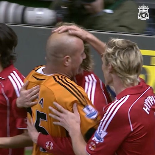 Ten minutes after coming on, Fernando Torres scored a brilliant opener against Fulham at Anfield back in 2007 😍 | Liverpool FC