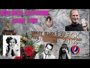 Famous Graveyard | Shirley Temple, Steve Jobs & More | Alta Mesa Memorial Park, Palo Alto California