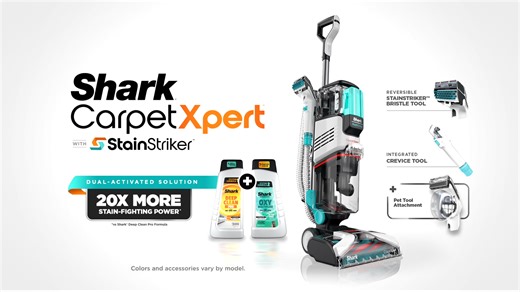 Watch Shark EX201 CarpetXpert Upright Carpet & Upholstery Cleaner on Amazon Live