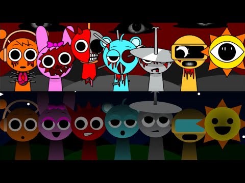 Sprunki SWAPPED But Opposite Day and Night - Mixed Version🥰😐incredibox sprunki animation