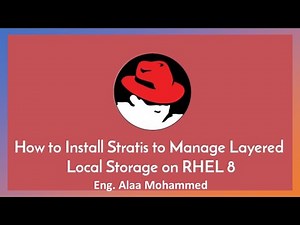 Chapter 8. Managing Storage With Stratis in Arabic (Eng.Alaa Mohammed) Part I